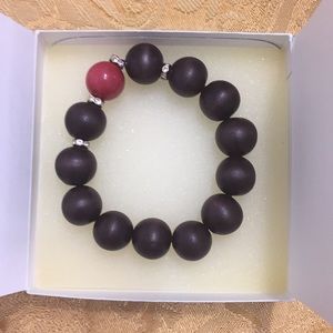 Stella & dot mahogany bracelet
